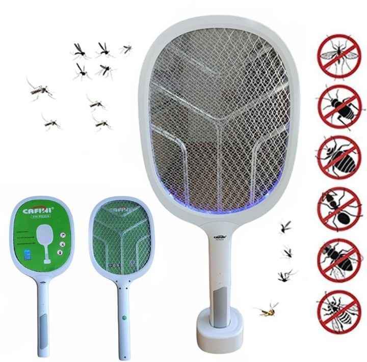 RAQUETA ELÉCTRICA MATA MOSCAS Y MOSQUITOS
