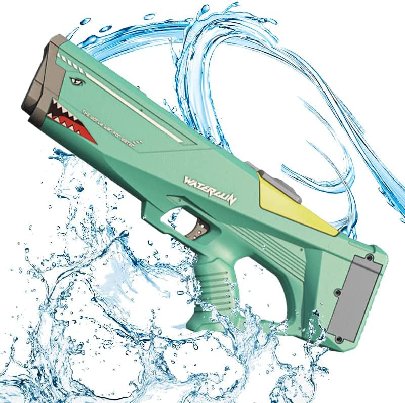 PISTOLA DE AGUA ELÉCTRICA TIBURÓN