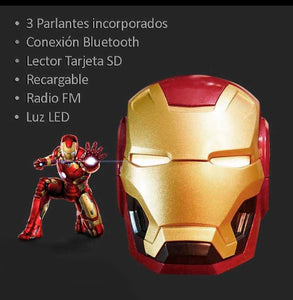 PARLANTE BLUETOOTH IRON MAN