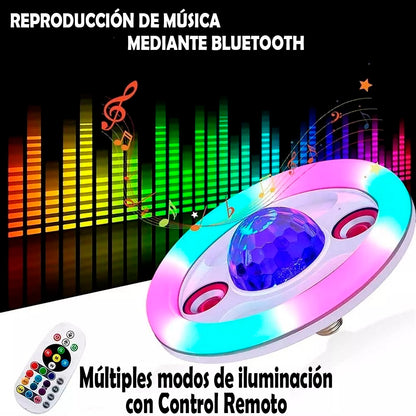 FOCO PARLANTE LED RGB 100W