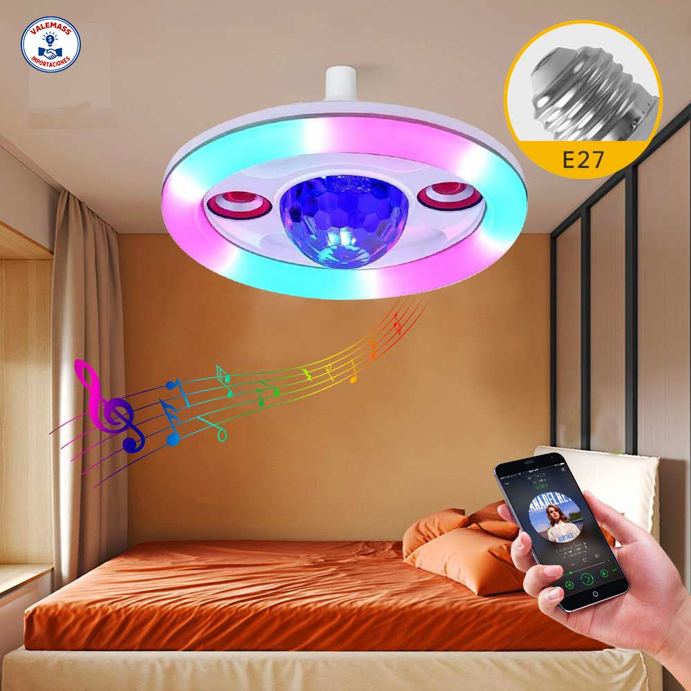 FOCO PARLANTE LED RGB 100W