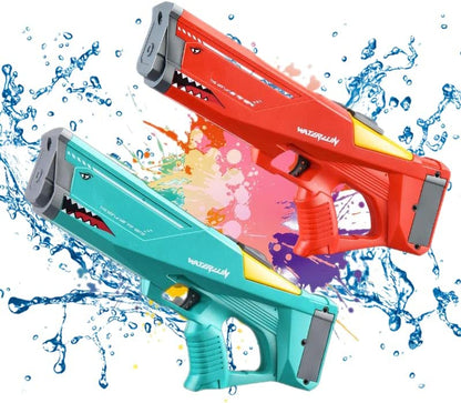 PISTOLA DE AGUA ELÉCTRICA TIBURÓN